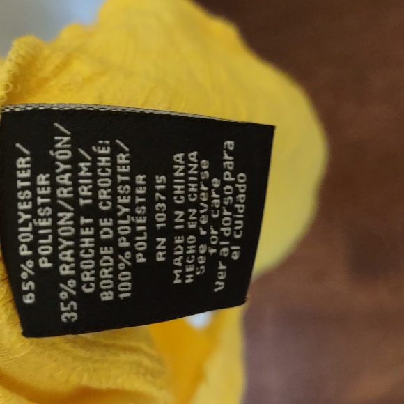 Zac & Rachel Woman yellow top - Picture 5 of 5